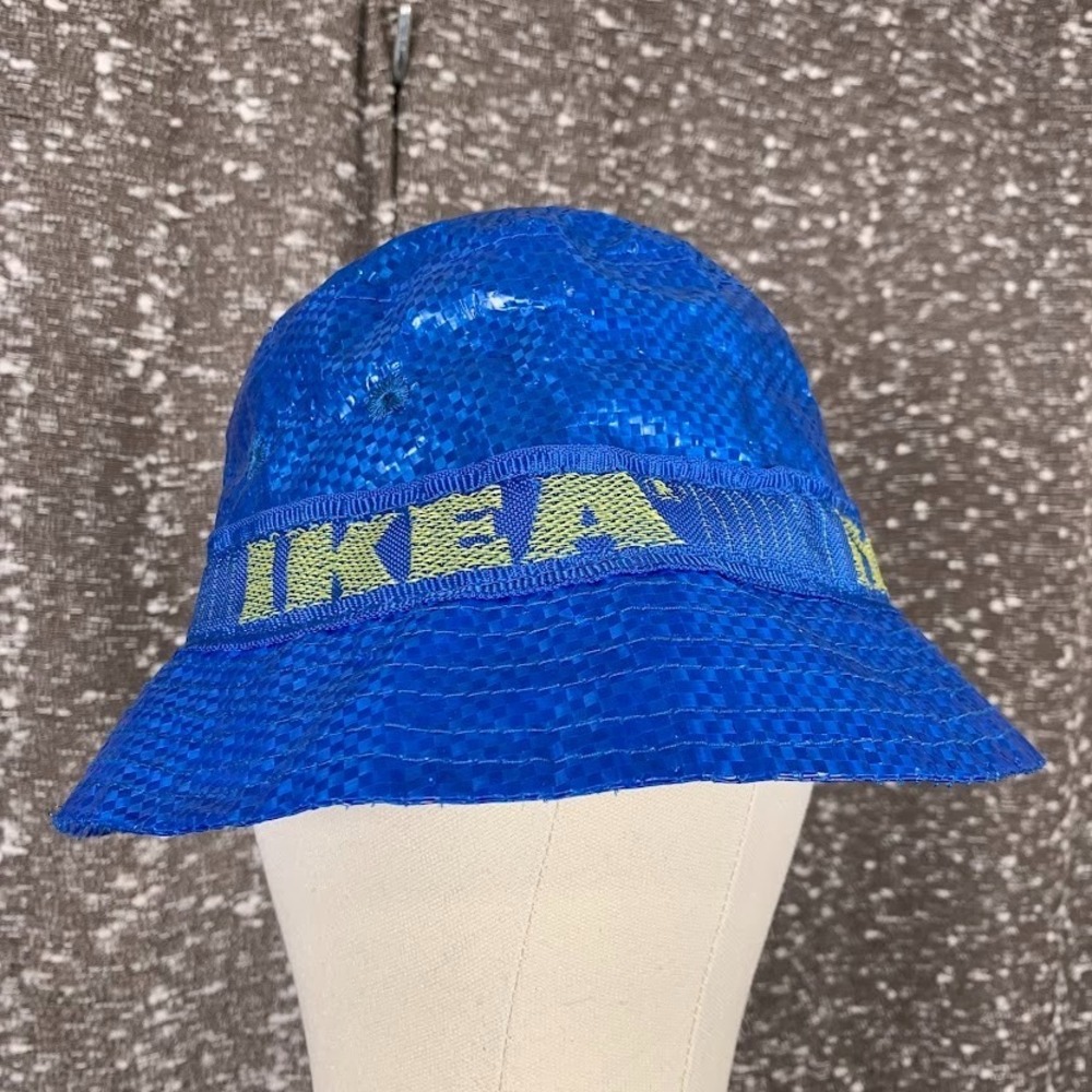 IKEA‎ KNORVA Limited Edition Bucket Hat, Blue (504.473.38)  1949